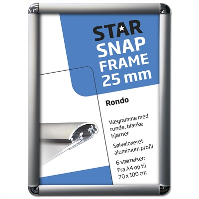 Alu snäppramar Rondo 25 mm profil